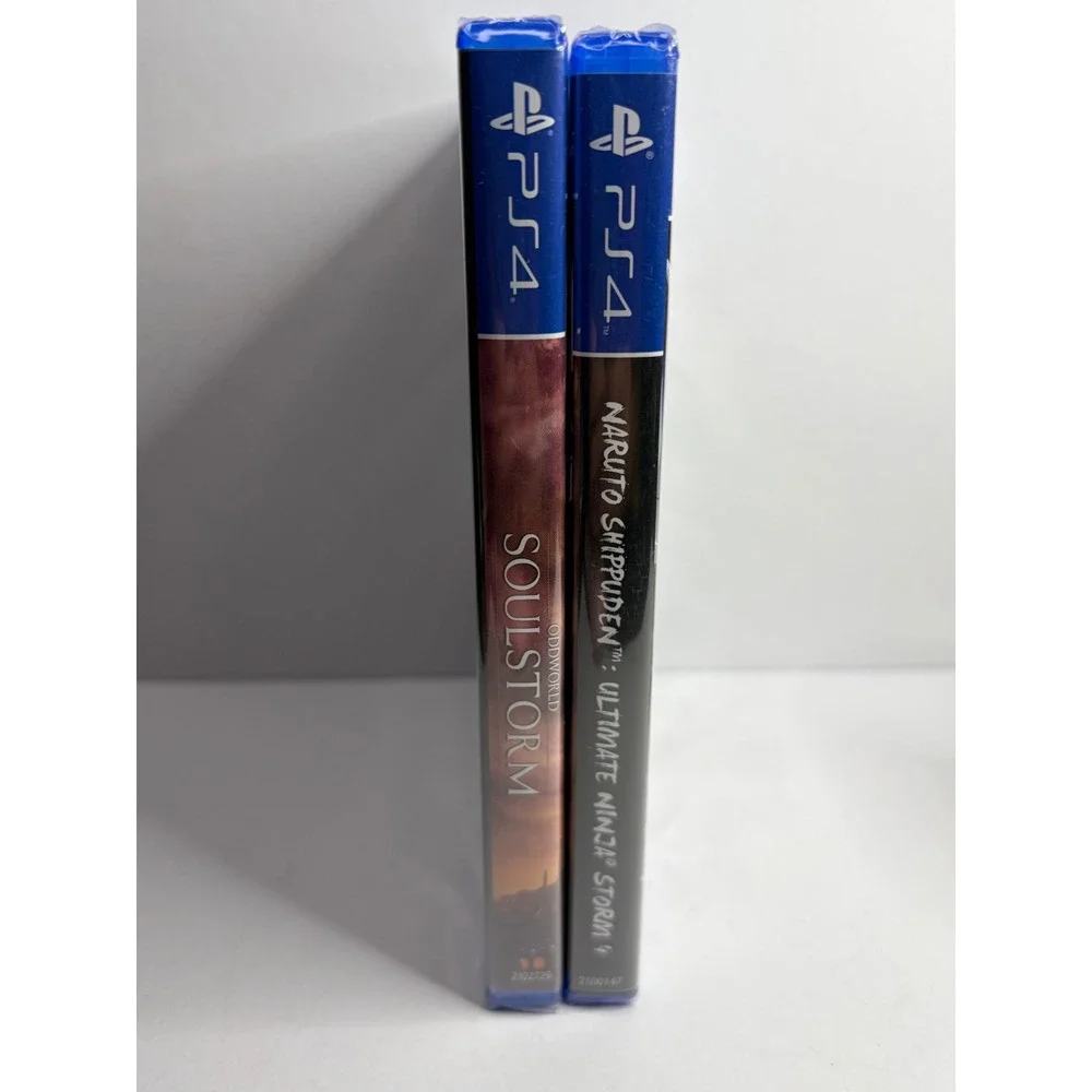 PS4 Game Bundle Oddworld Soulstorm & Naruto Shippuden Ultimate Ninja Storm 4 New